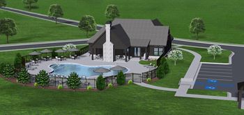 Resort style pool